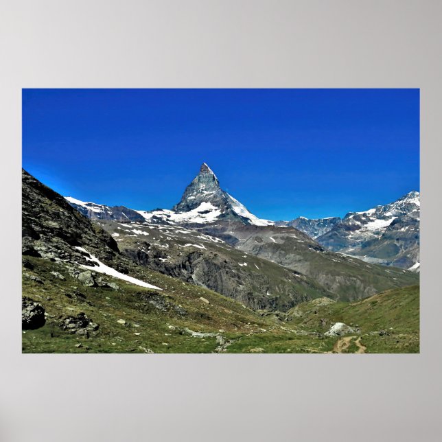Póster El iónico Matterhorn (Frente)