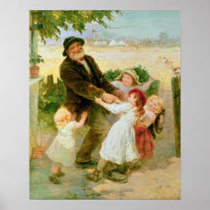 Póster El ir a la feria