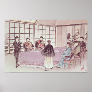 Póster El japonés ayuda Yo-TSO y el Mou-Tsou