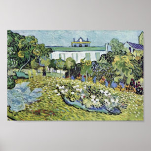 Póster El Jardín Daubigny De Vincent Van Gogh