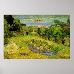 Póster El jardín de Daubigny por Vincent van Gogh, Le Jar