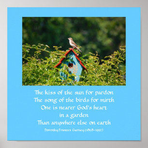 Póster El jardín de dios (poema) - poster/impresión