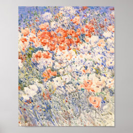 Póster El jardín de la isla por Childe Hassam. 