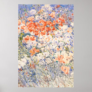 Póster El Jardín de la Isla por Childe Hassam.