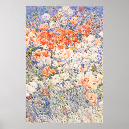 Póster El jardín de la isla por Childe Hassam.
