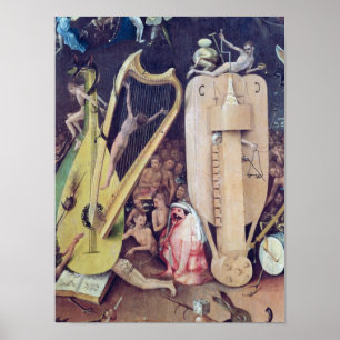 Póster El Jardín de las Delicias Terrestres 2