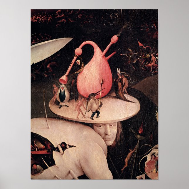 Póster El Jardín de las Delicias Terrestres 3 (Frente)