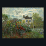 Póster El jardín del artista en Argentina Claude Monet<br><div class="desc">El jardín del artista en el Poster argentino Claude Monet</div>