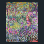 Póster El jardín del artista en Giverny por Claude Monet<br><div class="desc">El jardín del artista en Giverny por Claude Monet</div>