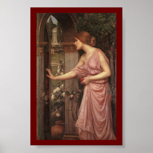 Póster El jardín del Cupid que entra de la psique