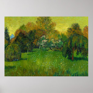 Póster El Jardín del Poeta, 1888, de Vincent van Gogh