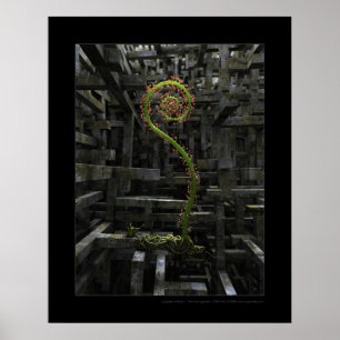 Póster El jardín interno