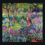 Póster El jardín Iris de Giverny, Claude Monet<br><div class="desc">El jardín Iris de Giverny, por Claude Monet. Claude Monet (1840-1926) fue fundador de la pintura impresionista francesa, y el profesional más consistente y prolífico de la filosofía del movimiento de expresar las propias percepciones antes que la naturaleza, especialmente cuando se aplicaba a la pintura de paisaje plein-air. El término...</div>