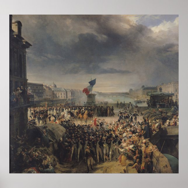 Póster El jardín nacional de París (Frente)