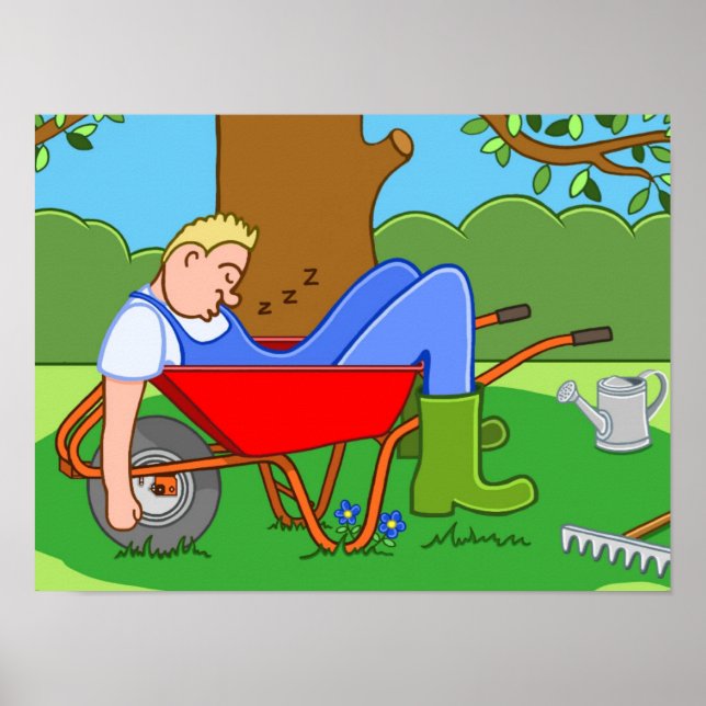 Póster El jardinero (Frente)