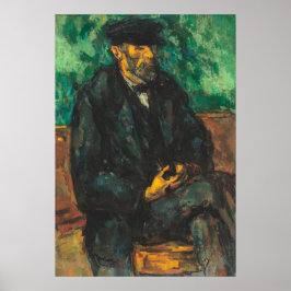 Póster El jardinero Vallier - Paul Cézanne Bella Artes