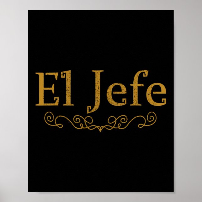 Póster El Jefe El Jefe En El Divertido Jefe Mexicano (Frente)