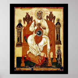 Póster El Jesús Ruso sigue siendo Art Nouveau