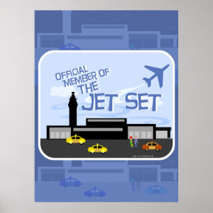 Póster ¡El Jet Set!