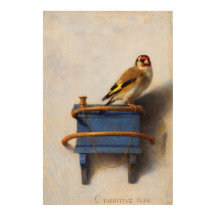 El jilguero por Carel Fabritius