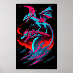 Póster El Jinete de Ola del Dragón