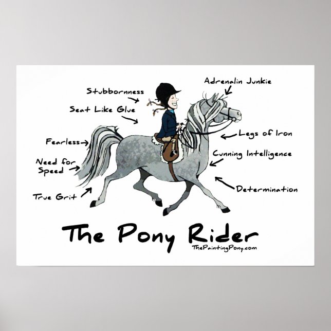 Póster El jinete de Pony (Frente)
