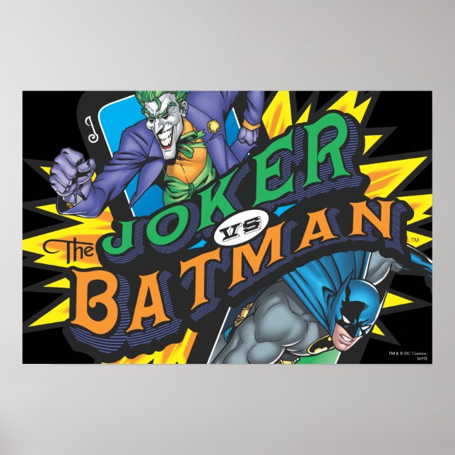 Póster El Joker Vs Batman (Frente)