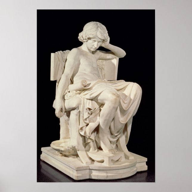 Póster El joven Aristóteles, 1870 (Frente)