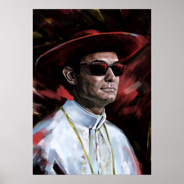 Póster El joven Papa (Frente)