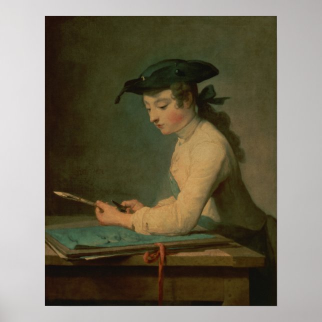 Póster El joven ponente, 1737 (Frente)