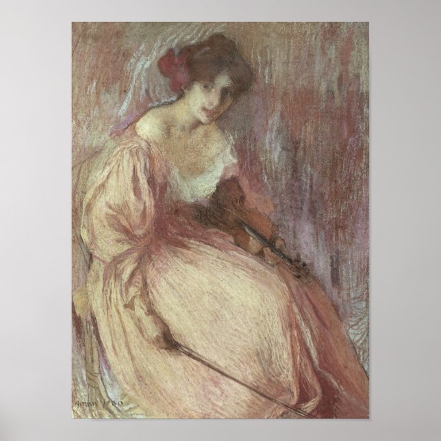 Póster El joven violinista (Frente)