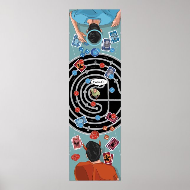 Póster El juego de la vida (Frente)