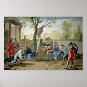 Póster El juego de los bolos