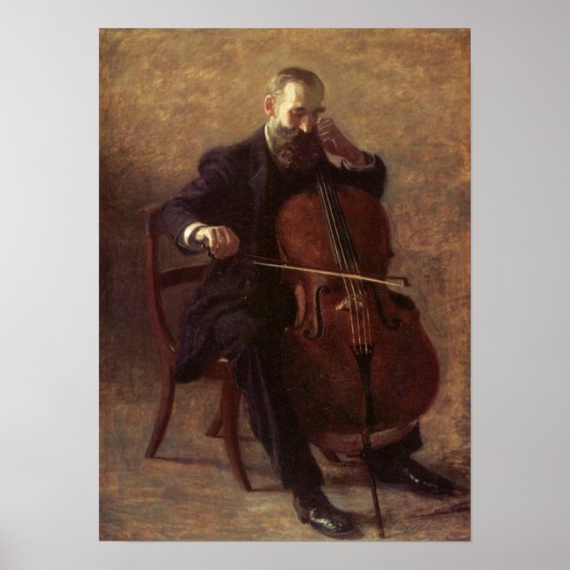 Póster El jugador de Cello (Frente)