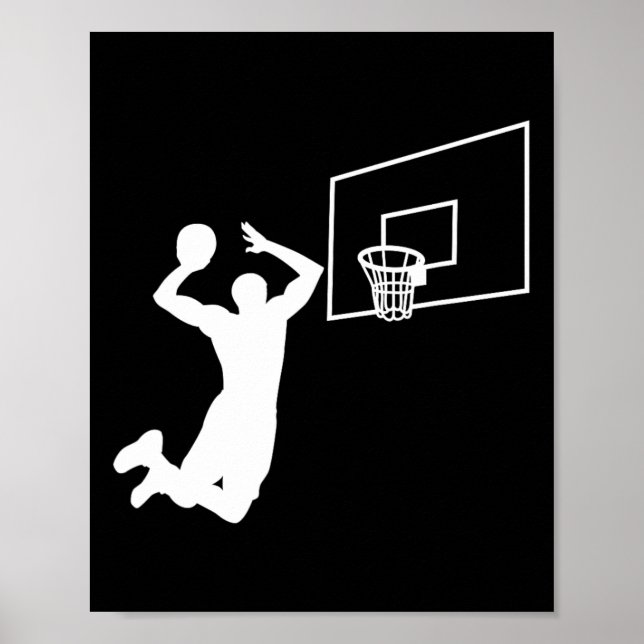 Póster El jugador de Dunk Bysketbyll Slam Dunk Byller Bys (Frente)