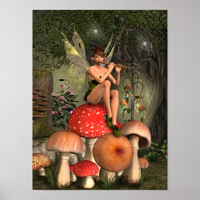 Póster El jugador mágico de la flauta (Frente)