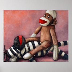 Póster El jugar sucio de los calcetines 3 sucio