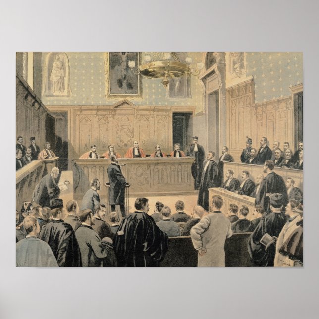 Póster El juicio de Panamá (Frente)