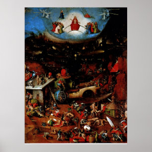 Póster El Juicio Final de Hieronymous Bosch