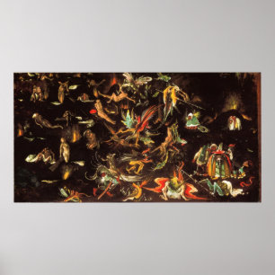 Póster El juicio pasado de Hieronymus Bosch