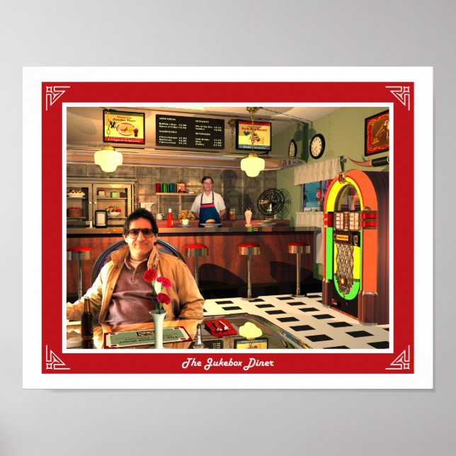 Póster El Jukebox Diner (Frente)