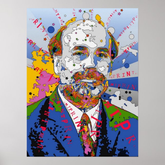 Póster El Kaleidescope del Printerman (Frente)