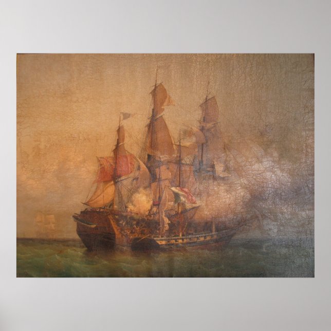 Póster El Kent vs. Surcouf (Frente)