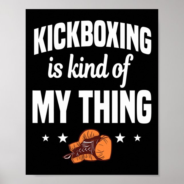 Póster El kickboxing es algo así como mi cosa Kickboxer K (Frente)