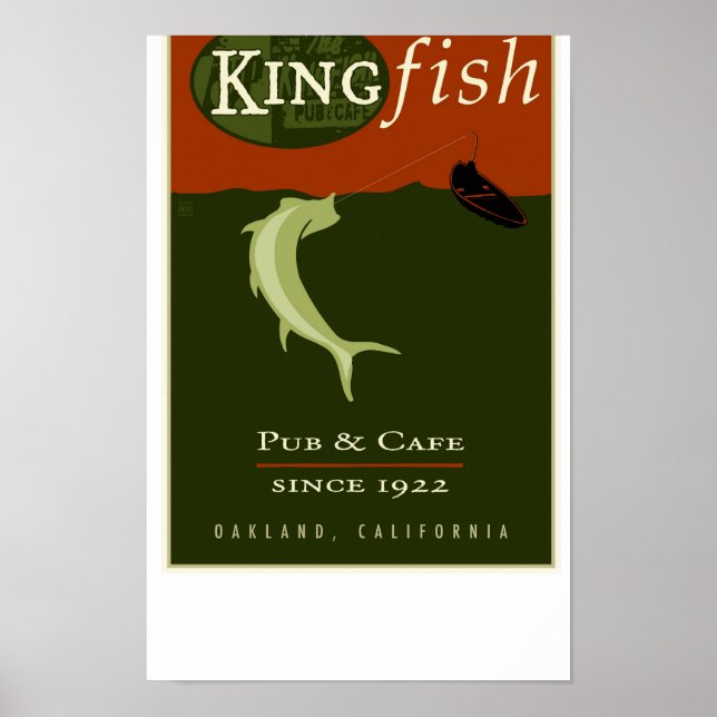 Póster el Kingfish (Frente)
