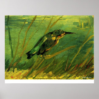 Póster El Kingfisher por Vincent van Gogh
