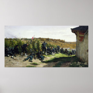 Póster El la el Sena de Tirailleurs de