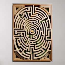 Póster El laberinto de protección