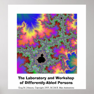 Póster El laboratorio y el taller de Differently-Abled.
