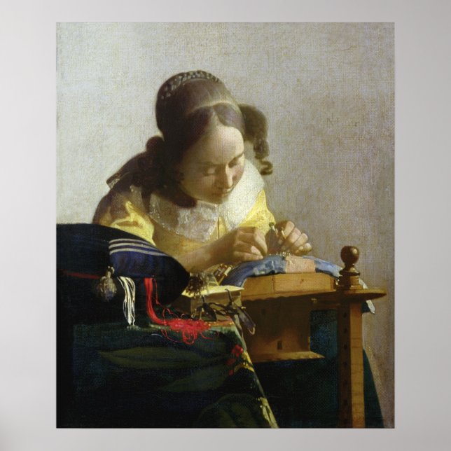 Póster El Lacemaker, 1669-70 (Frente)